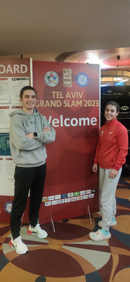 Jaione Equisoain y Ariane Toro en el Grand Slam de Judo de Tel Aviv 17-02-23. RESULTADOS.